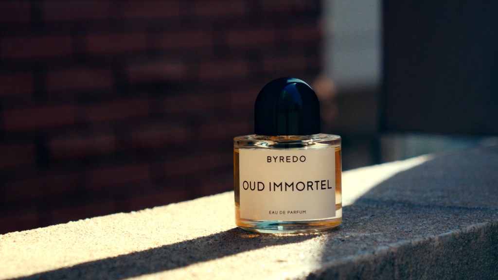 BYREDO(バイレード)、OUD IMMORTEL(ウード イモーテル)の香水瓶