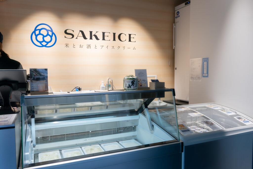 SAKEICE Tokyo Shop 店内の様子