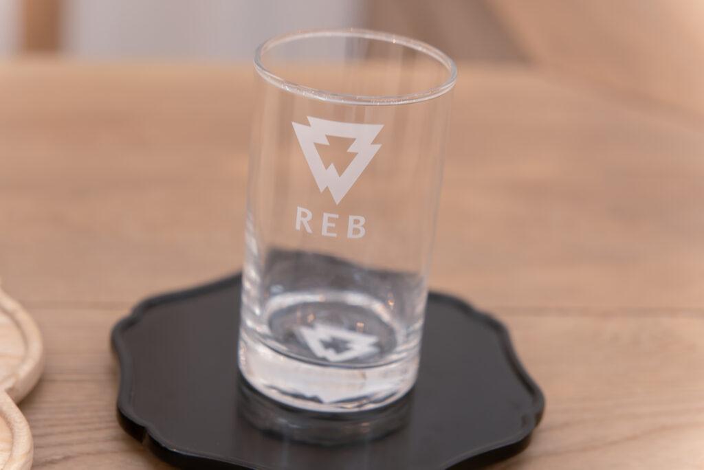 REBオリジナルグラス