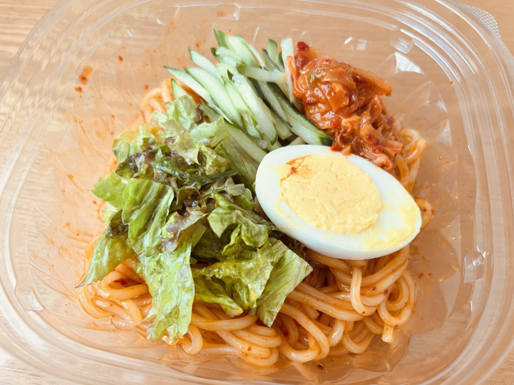 ビビン冷麺_上から 1