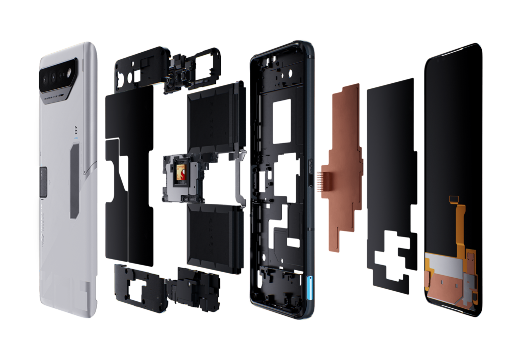 ROG Phone 7 ultimate_内部構造図