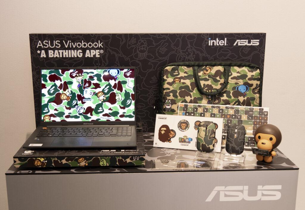 ASUS Vivobook S 15 OLED BAPE® Edition、ミッドナイトブラック