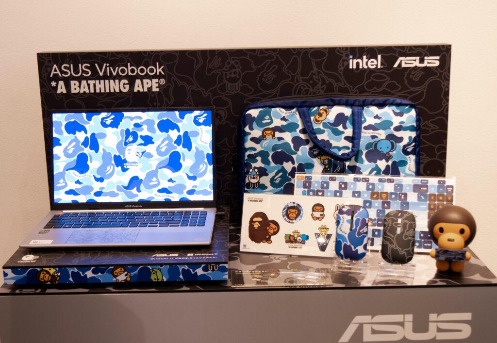 ASUS Vivobook S 15 OLED BAPE® Edition、クールシルバー
