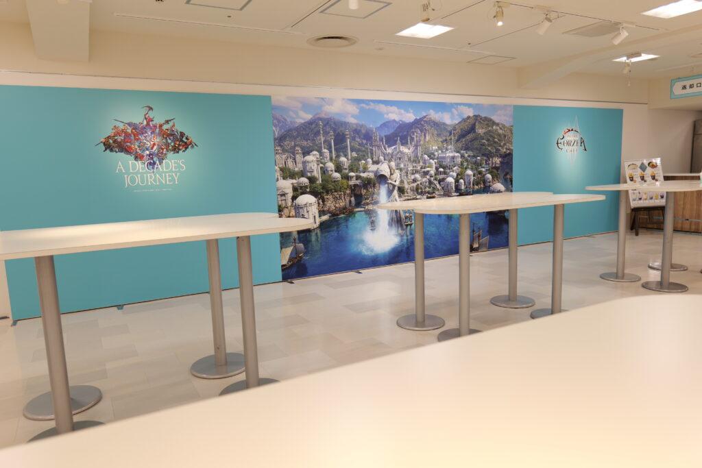ファイナルファンタジーXIV × 伊勢丹 - A DECADE'S JOURNEY -にて出店された「エオルゼアカフェ」の様子