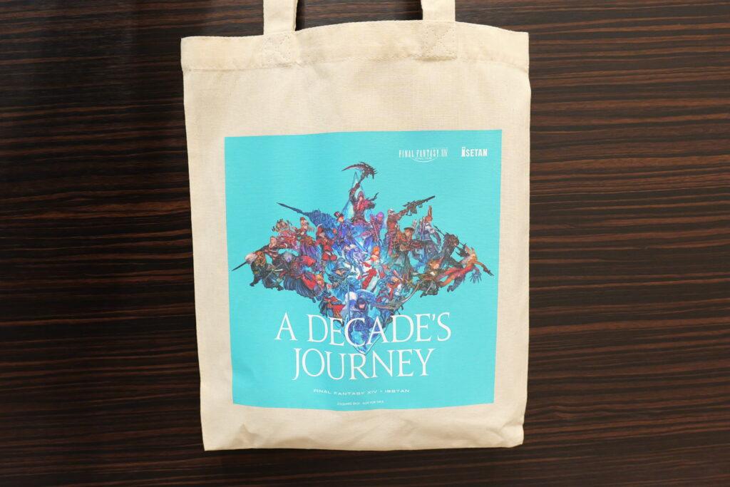 ファイナルファンタジーXIV × 伊勢丹 - A DECADE'S JOURNEY -のワークショップでもらえるエコバッグ