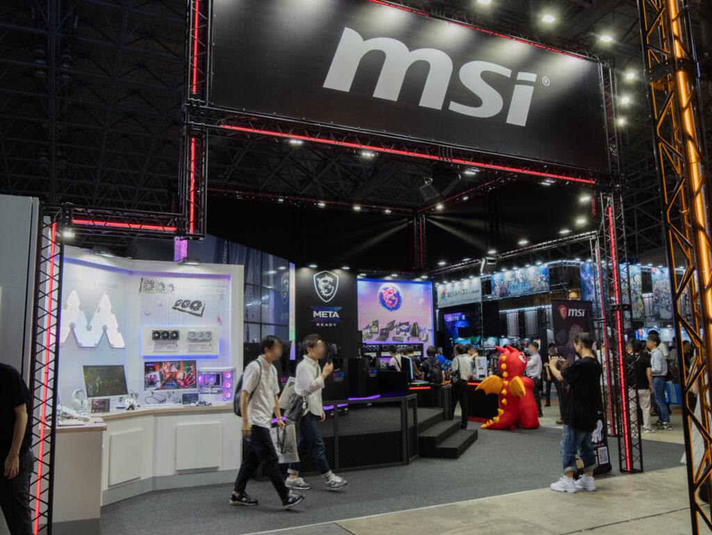 MSIブース