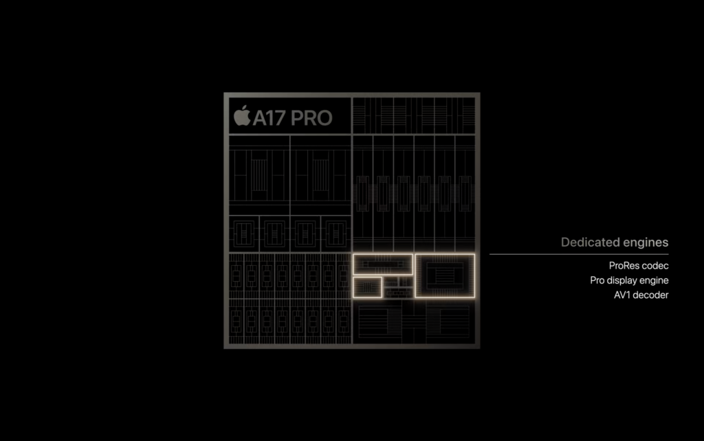 A17 ProはAV1デコーダー搭載