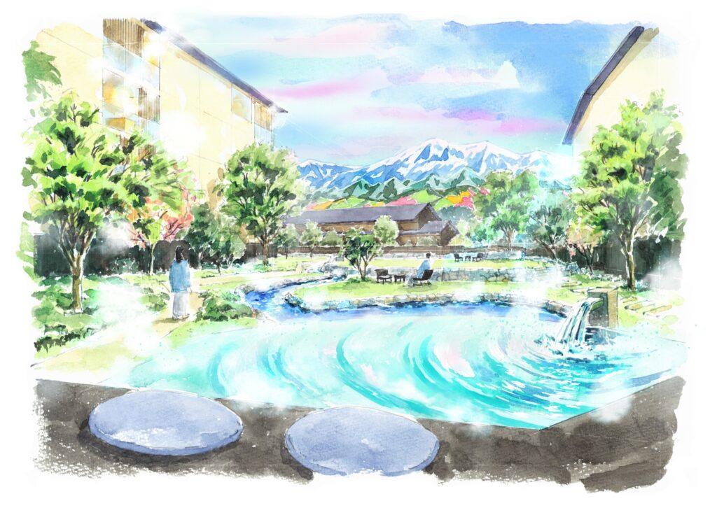【界 奥飛騨】イメージイラスト