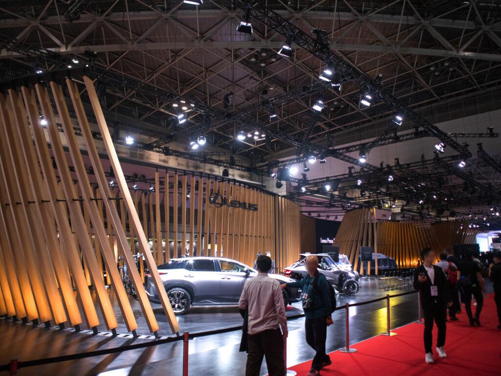 JAPAN MOBILITY SHOW 2023 レクサス ブース
