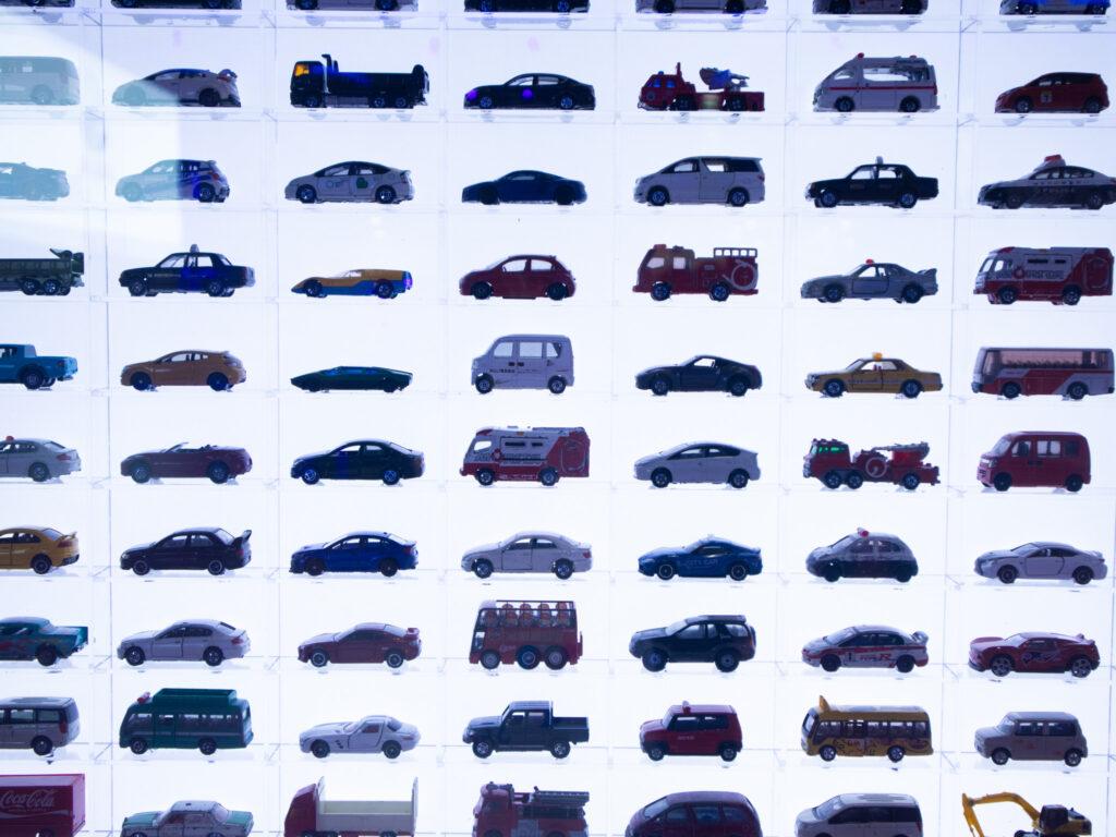 JAPAN MOBILITY SHOW 2023 マツダ MINITURE CAR WALL