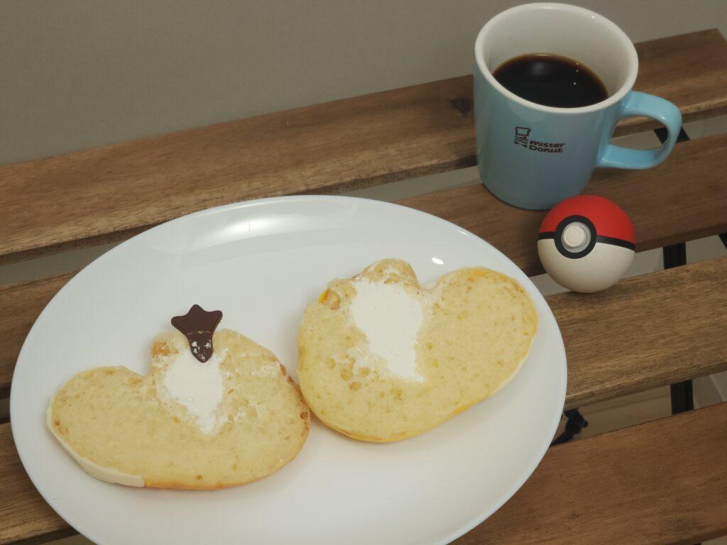 ミスドポケモンコラボ_コダック ドーナツ中身