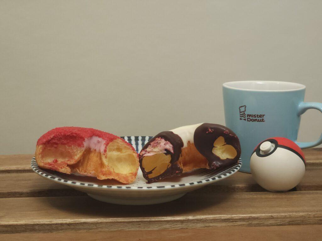 ミスドポケモンコラボ_モンスターボール リング断面
