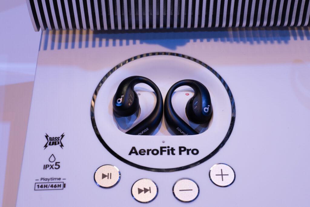 Anker Power Conference 2023 Fallにて新しく発表された「Soundcore AeroFit Pro」