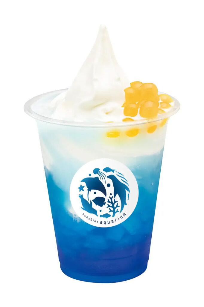 ぷかぷかブルーソーダフロート