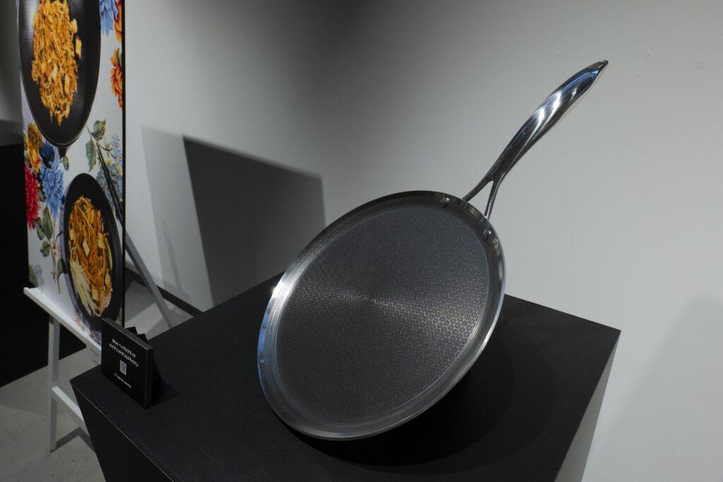 「HexClad」HYBRID PANS 30cm ハイブリッドグリル フライパン