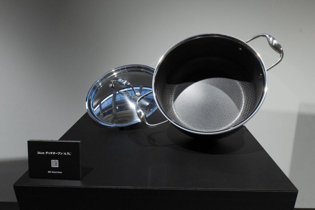 「HexClad」HYBRID PANS & DUTCH OVEN 24cm ダッチオーブン（4.7L）