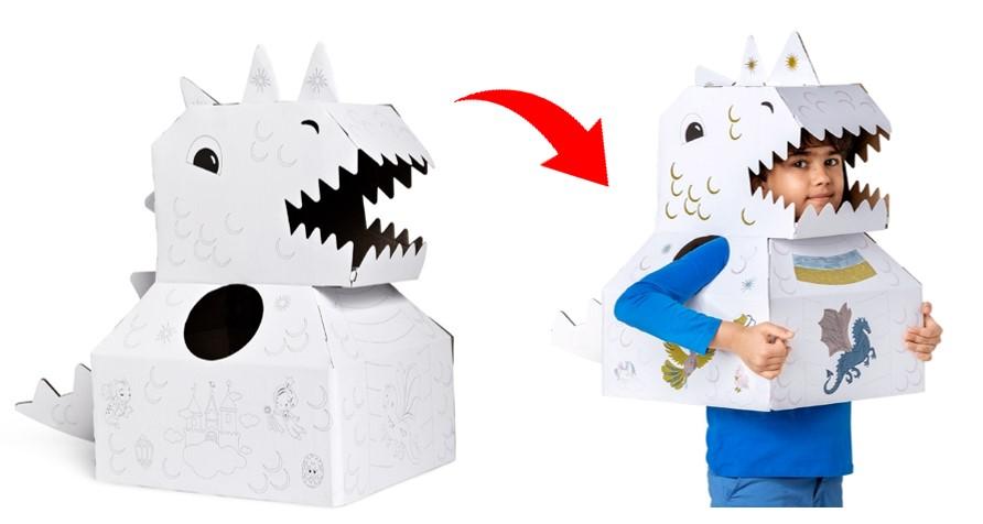 「DIYドラゴンコスチューム（ペン付き）」