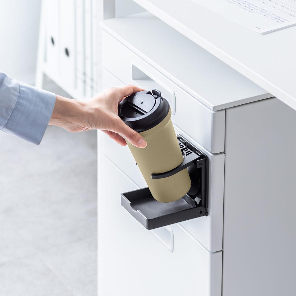 サンワサプライ「200-STN078BK」ドリンクホルダー
