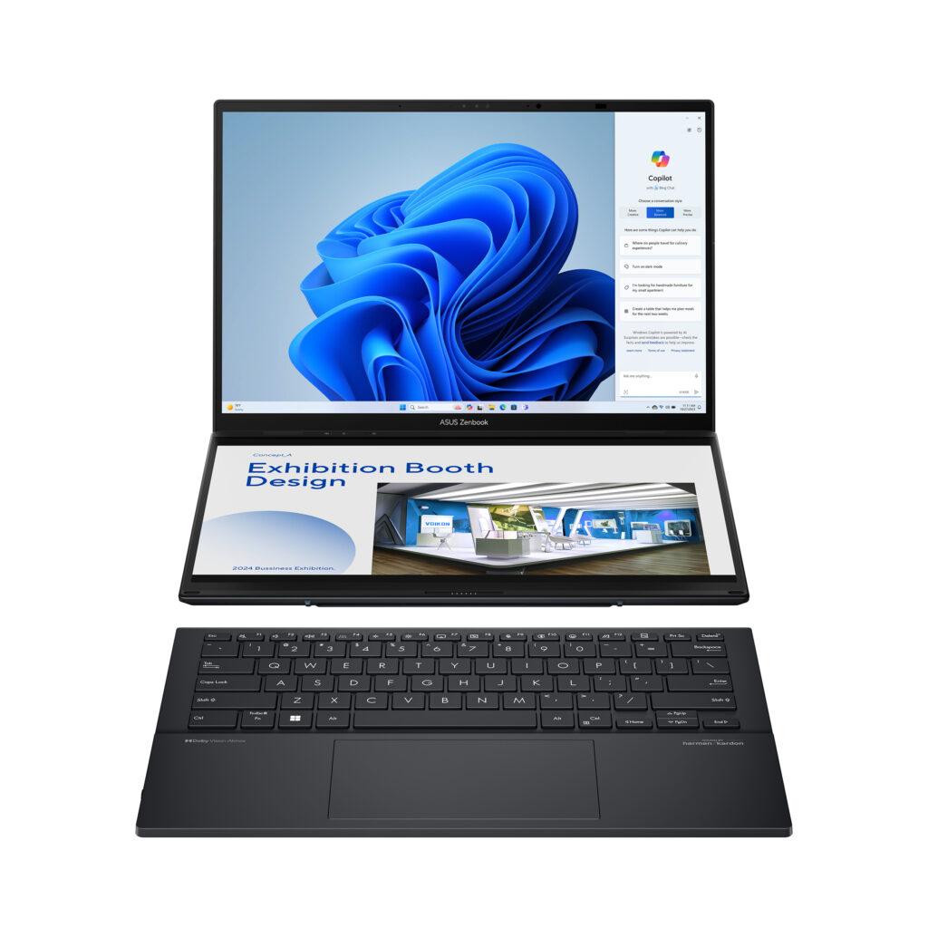 ASUS-Zenbook-DUO-(2024)-デスクトップスタイル横_2