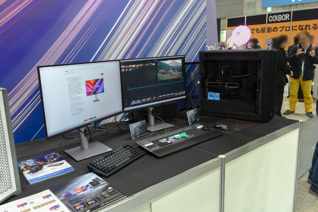 CP+ 2024:ASUSブース ProArt PA602 × ProArt Display PA279CRV