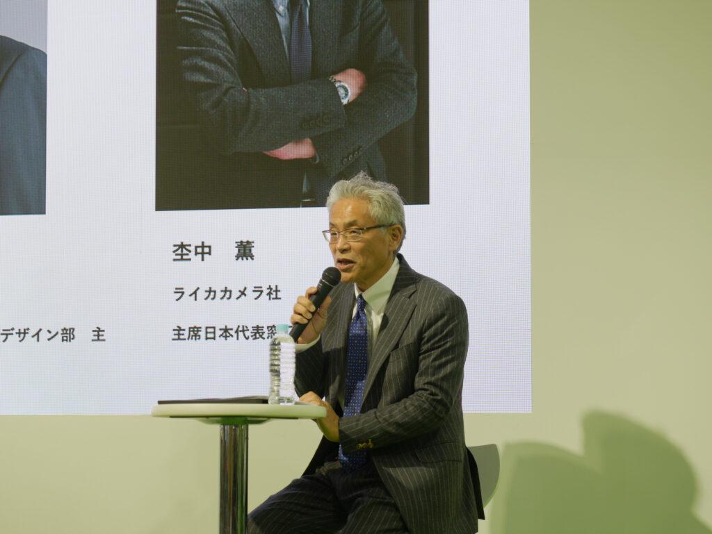 LUMIXブース_ライカ杢中氏