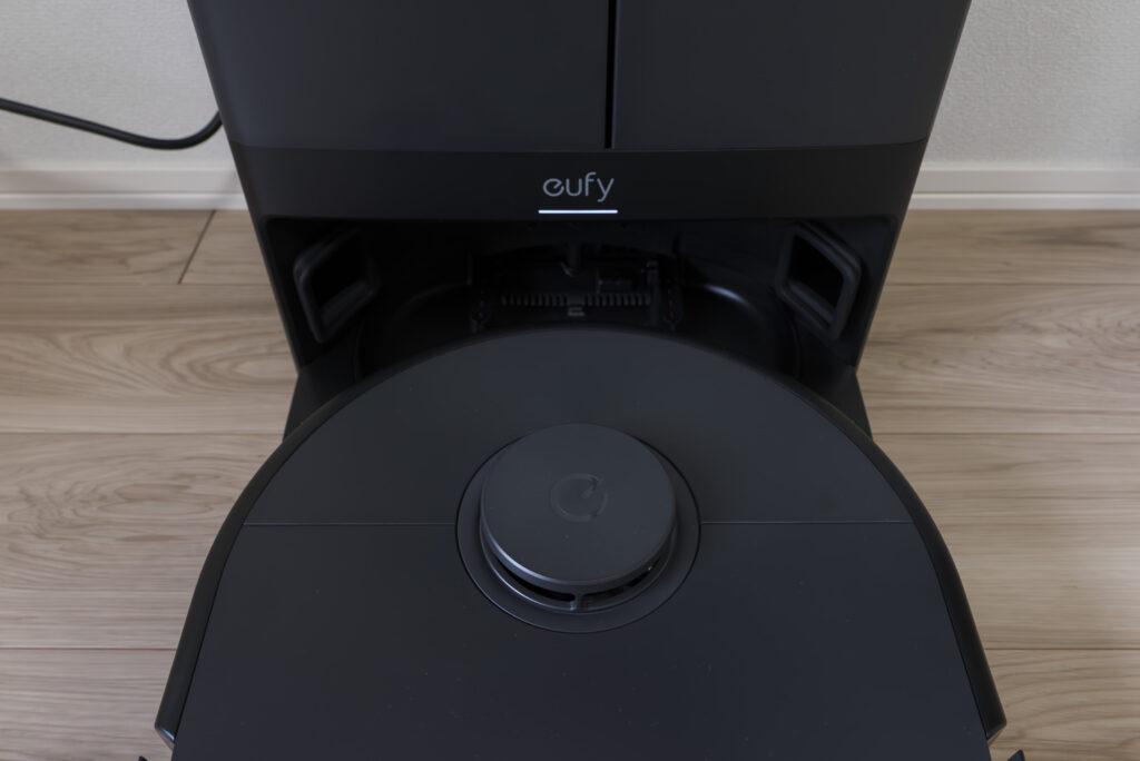「Eufy X10 Pro Omni」手作業でステーションに戻す際にほぼズレず戻すことが可能
