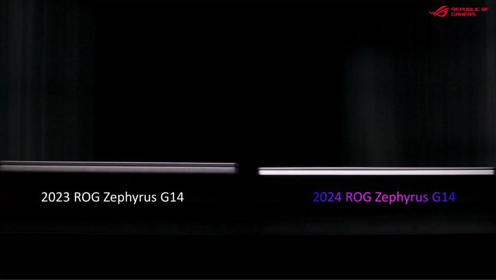 ROG-Zephyrus-G14_2023年モデルとの比較