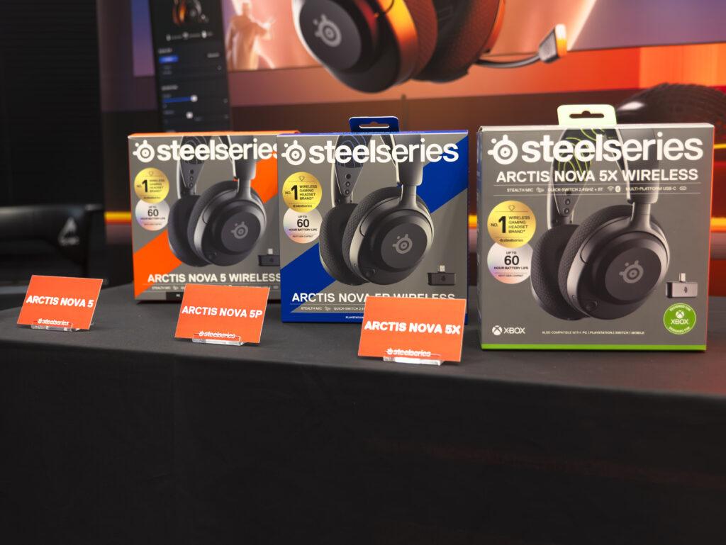 SteelSeries「Arctis Nova 5」は対応ハード違いで3種類