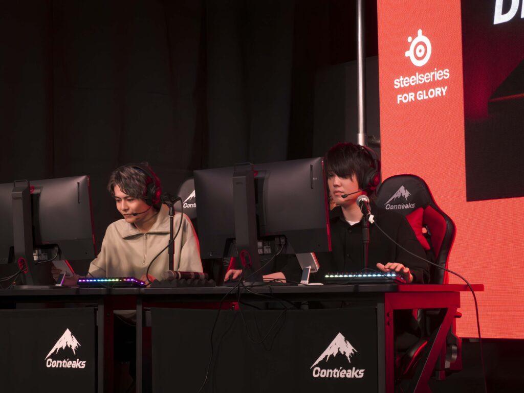 SteelSeries「Arctis Nova 5」発表会に登壇したすでたき氏、ゆふな氏
