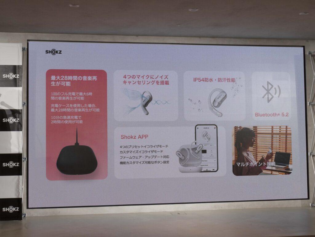 「OpenFit Air」の特徴