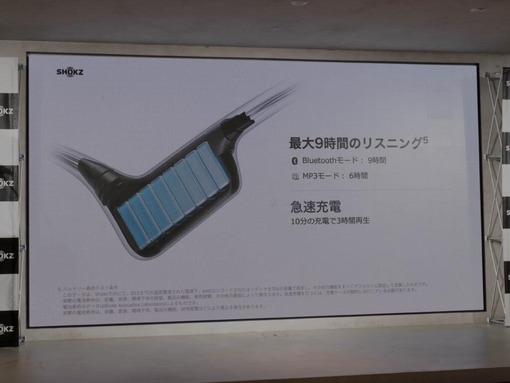 「OpenSwim Pro」は最大9時間のリスニングが可能に