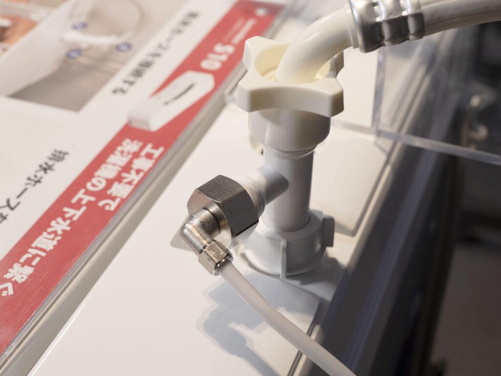 SwitchBot お掃除ロボット S10に分岐水栓①