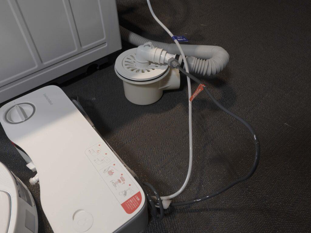 SwitchBot お掃除ロボット S10に分岐水栓②