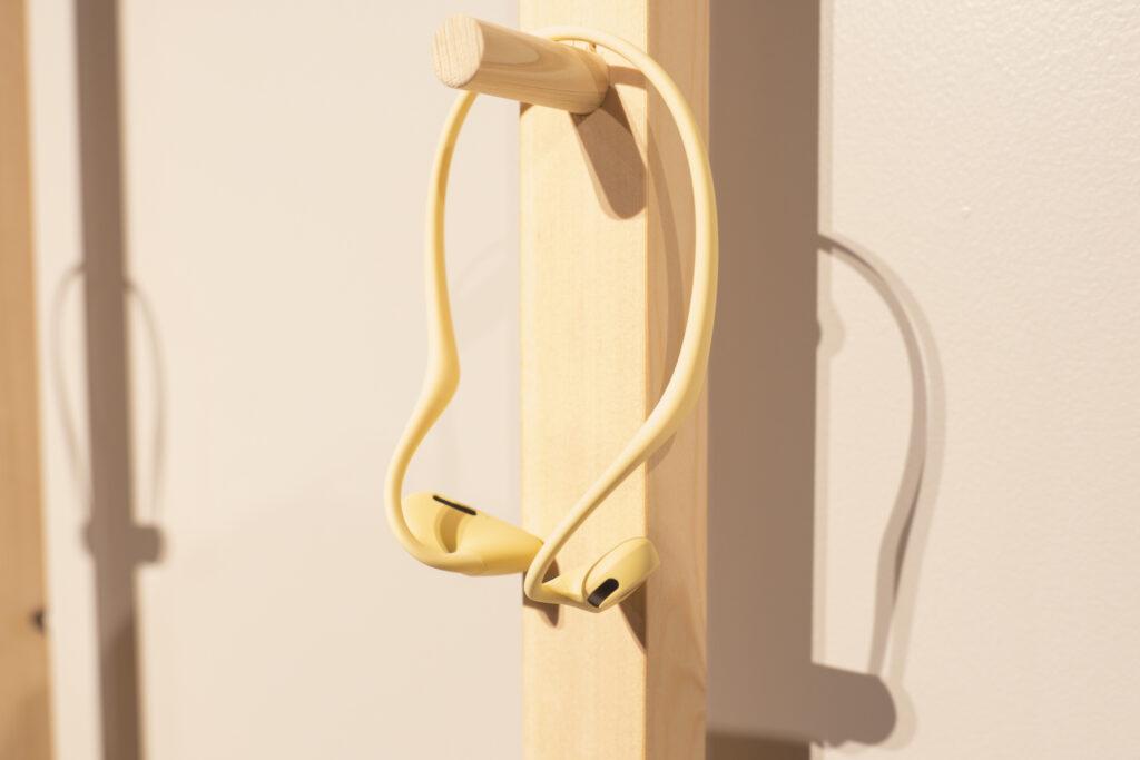 スポーツ向けオープンイヤー型イヤホン「LIBRATONE UP」イエロー
