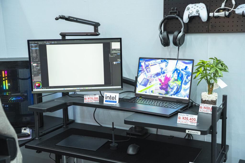 「カスタムPCショールーム 2025」MSIゲーミングルーム