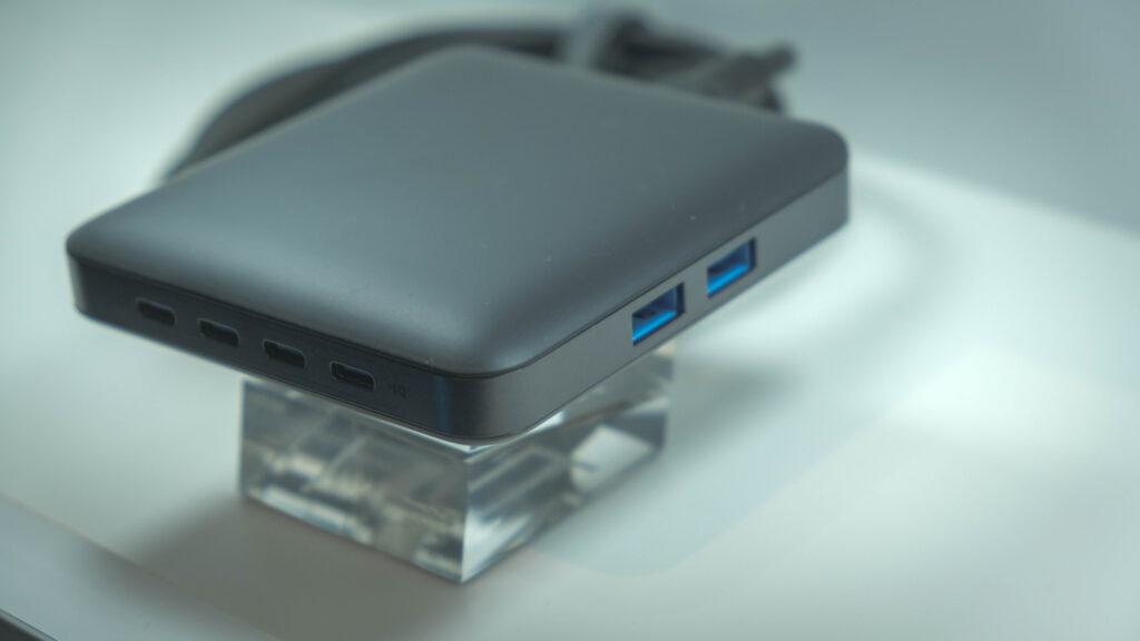 AnkerNanoChager130Wのポート部