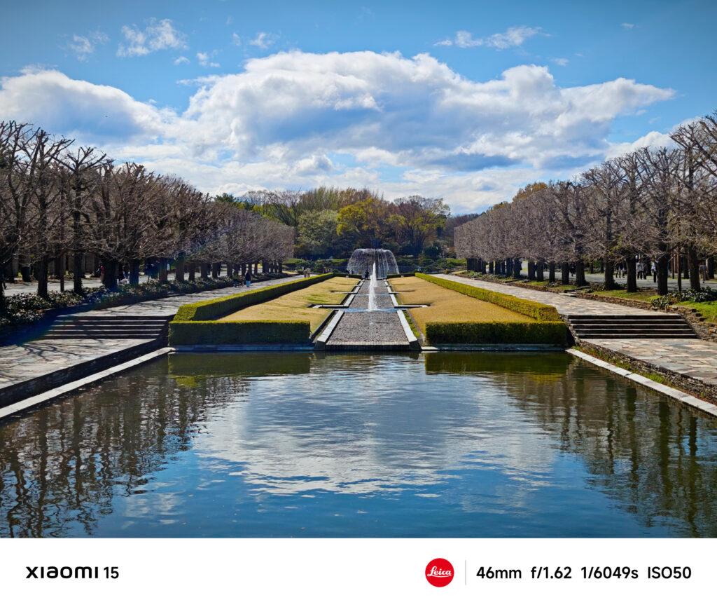 シャオミ15で景色を撮った時の写真
