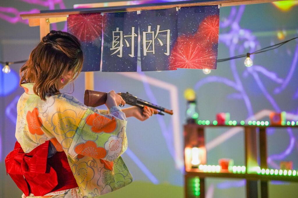 射的屋台のイメージ