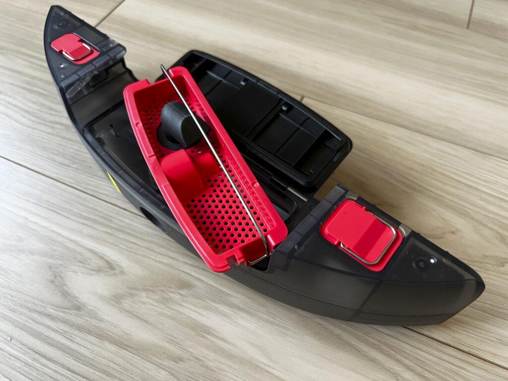 「Eufy Robot Vacuum Omni E25」の汚水タンクはフィルターを内蔵