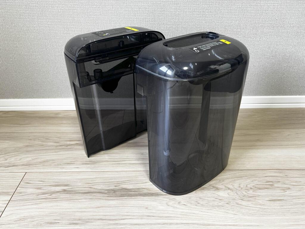 「Eufy Robot Vacuum Omni E25」の浄水タンクと汚水タンク