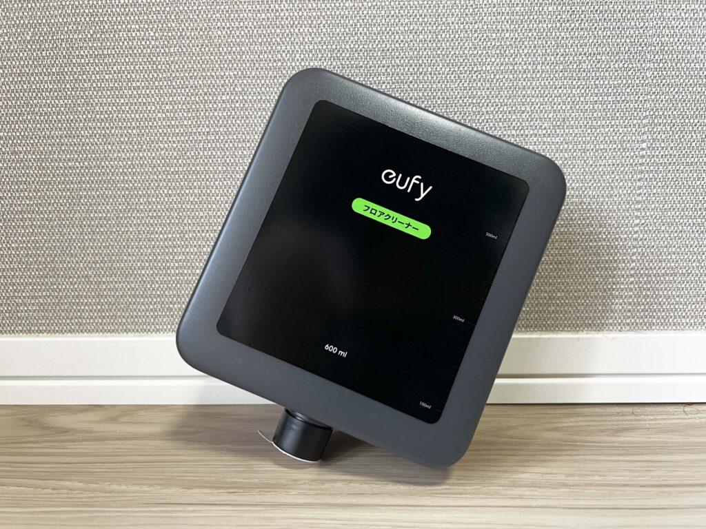「Eufy Robot Vacuum Omni E25」の洗剤。「Eufy Robot Vacuum Omni S1 Pro」と共通。