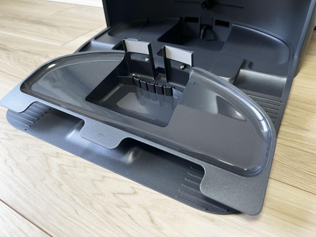 「Eufy Robot Vacuum Omni E25」の脱着式トレー