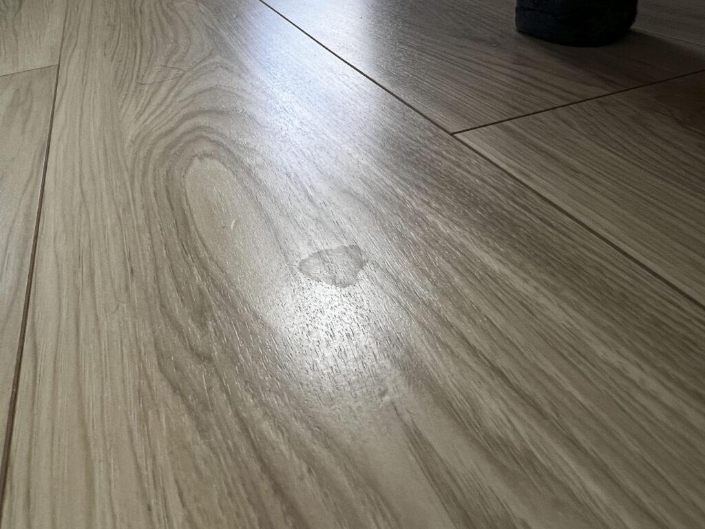 「Eufy Robot Vacuum Omni E25」の水拭き評価、掃除前