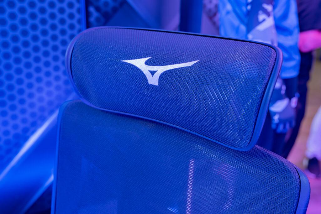 TGS2025 ミズノブース、参考展示されていたゲーミングチェア