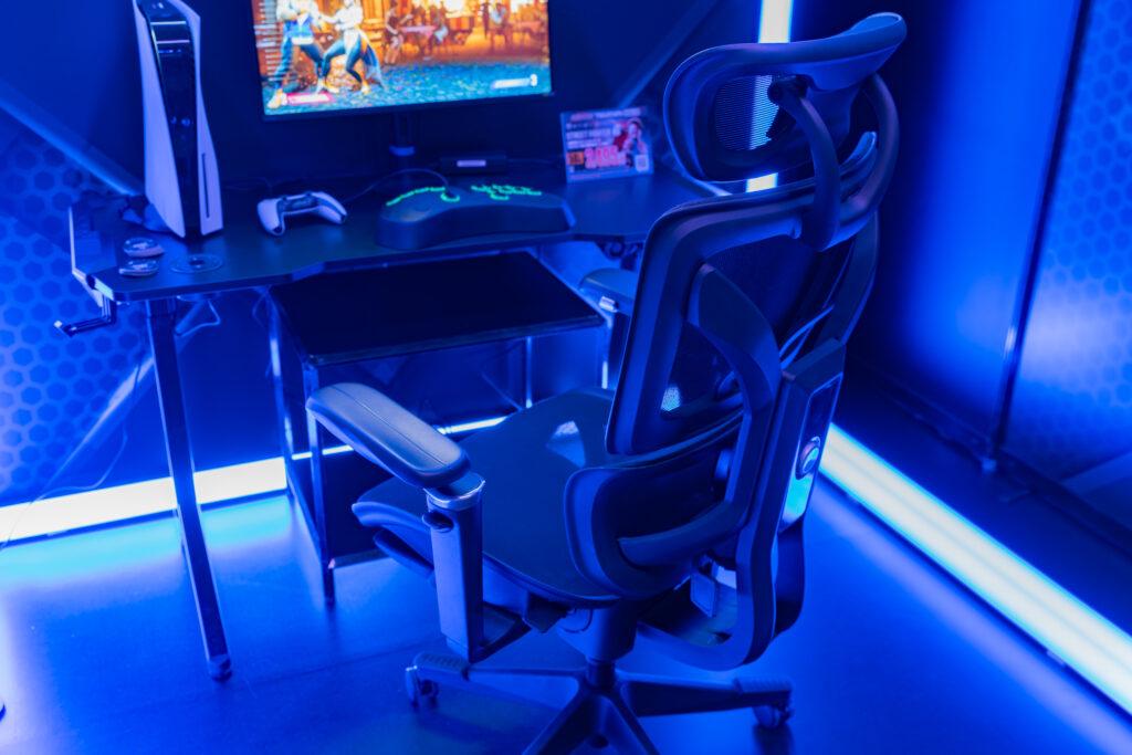TGS2025 ミズノブース、参考展示されていたゲーミングチェア