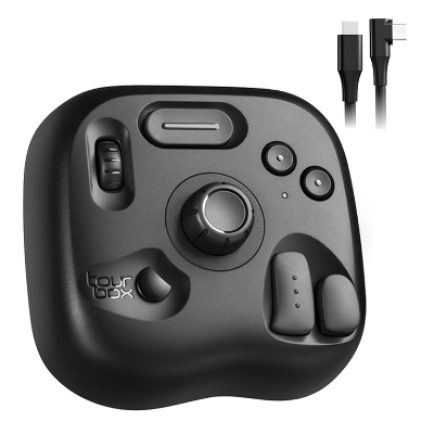 クリエイター向け左手デバイス「TourBox Lite Bluetooth」にカラフルな