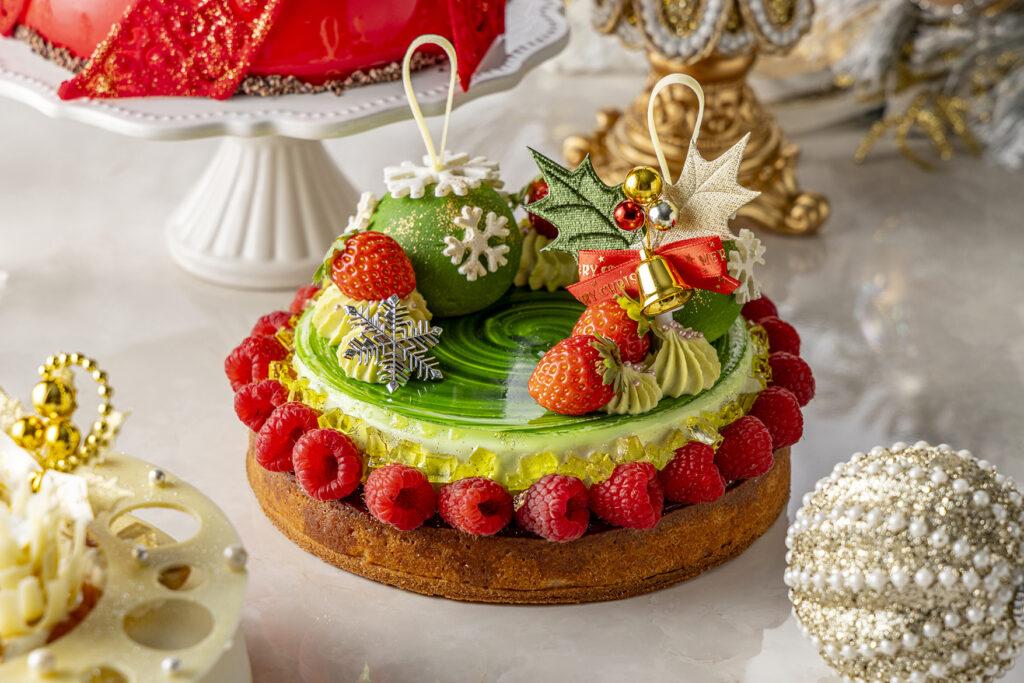 ヒルトン東京のクリスマスケーキコレクション「エクラ・ヴェール」