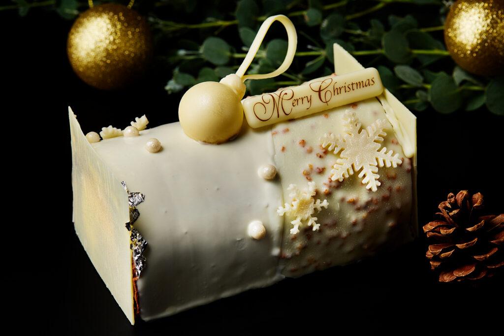 シャングリラ東京クリスマスケーキ「クリスマスブッシュ・ド・ノエル」