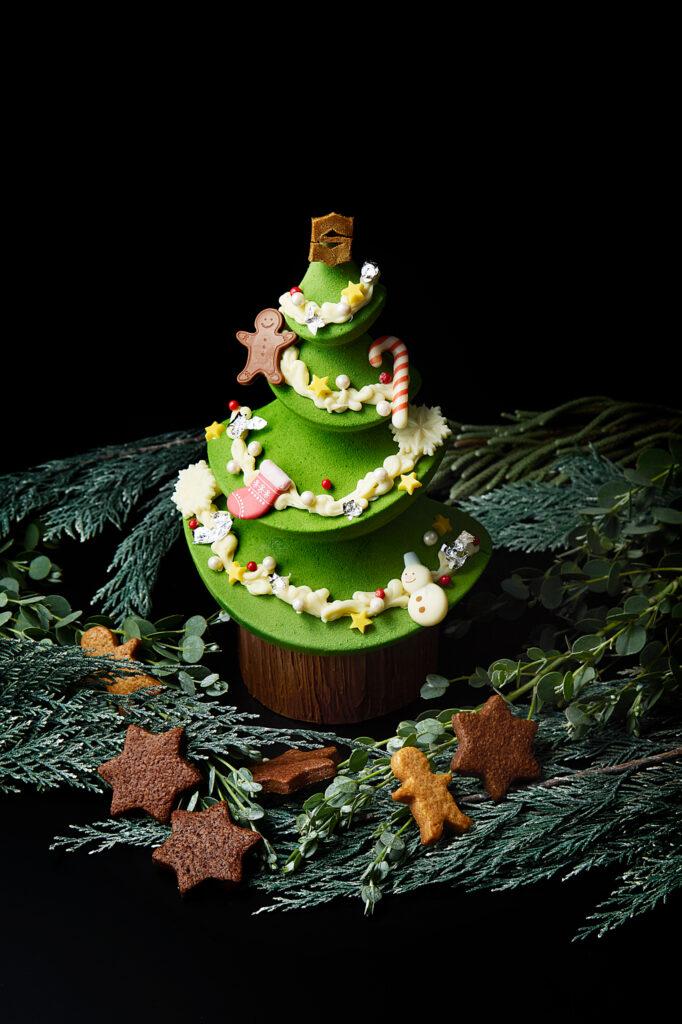 シャングリラ東京クリスマスケーキ「クリスマスツリーチョコレート」