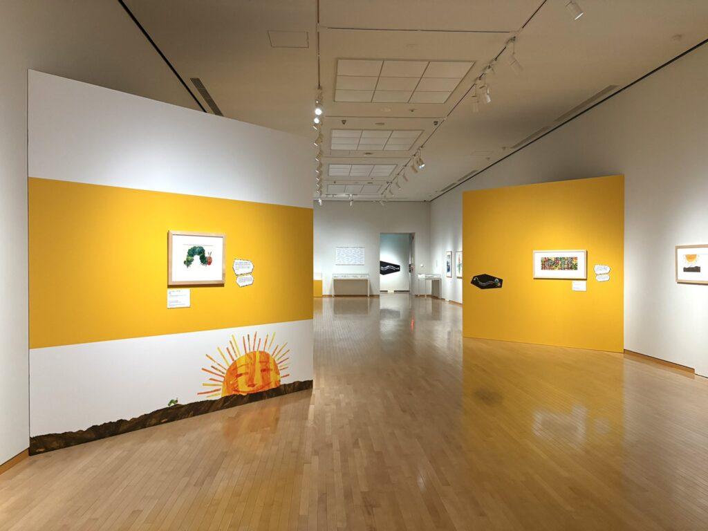 エリック・カール展_展示会場の様子